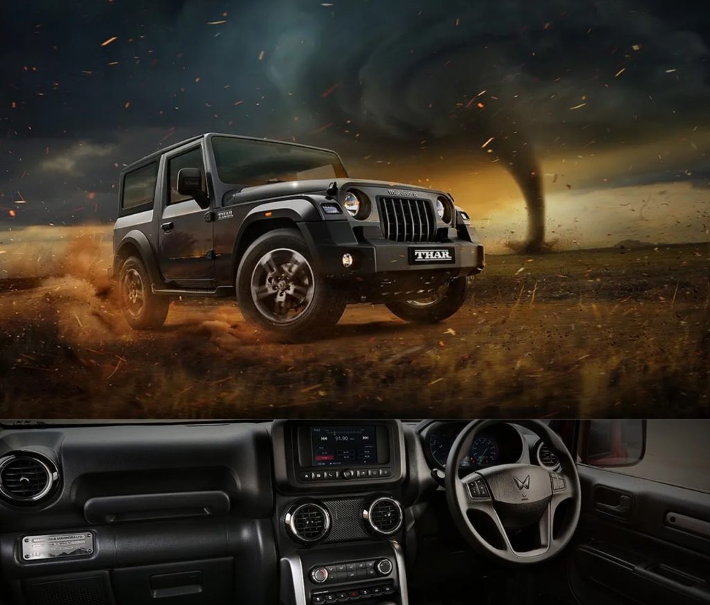 Mahindra Launched The New Mahindra Thar 2WD 2023 In India At Great